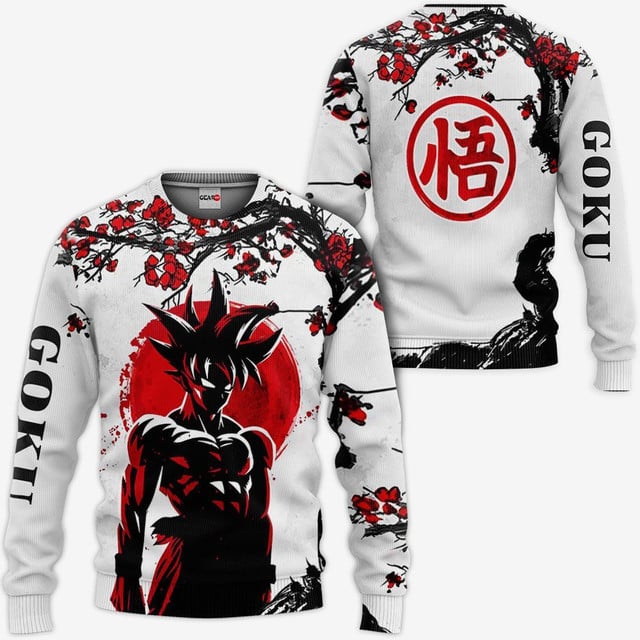 Goku Cherry Blossom Premium Outerwear
