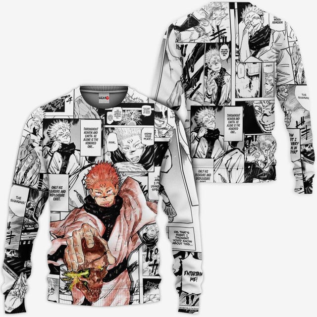 Ryomen Sukuna Premium Outerwear Jujutsu Kaisen Mix Manga