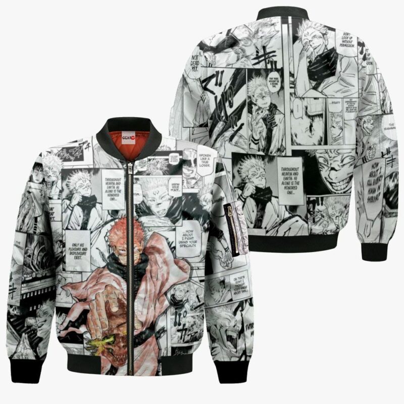 Ryomen Sukuna Premium Outerwear Jujutsu Kaisen Mix Manga