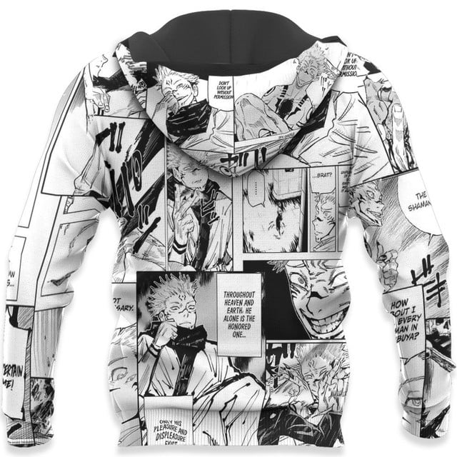 Ryomen Sukuna Premium Outerwear Jujutsu Kaisen Mix Manga