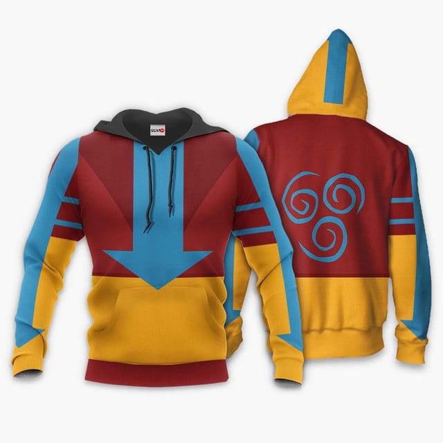 Avatar Airbending Aang Premium Outerwear Costume