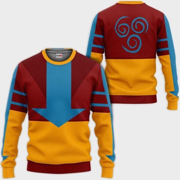 Avatar Airbending Aang Premium Outerwear Costume