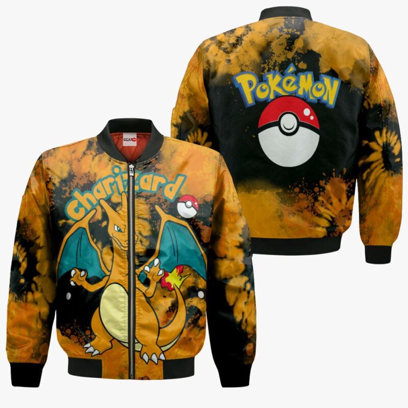 Charizard Premium Outerwear - Iconic Look Tie Dye Style