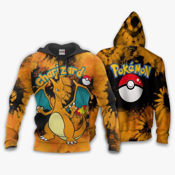 Charizard Premium Outerwear - Iconic Look Tie Dye Style