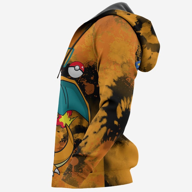 Charizard Premium Outerwear - Iconic Look Tie Dye Style