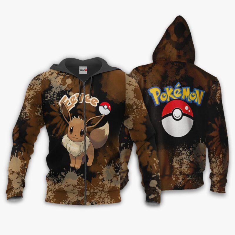 Eevee Premium Outerwear Tie Dye Style