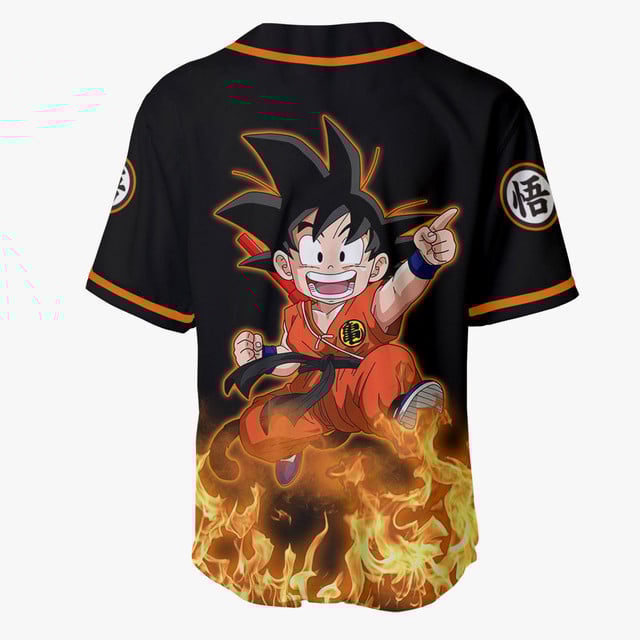 Kid Goku Uniform Baseball Jersey