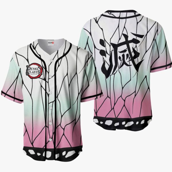 Shinobu Baseball Jersey Demon Slayer Costume