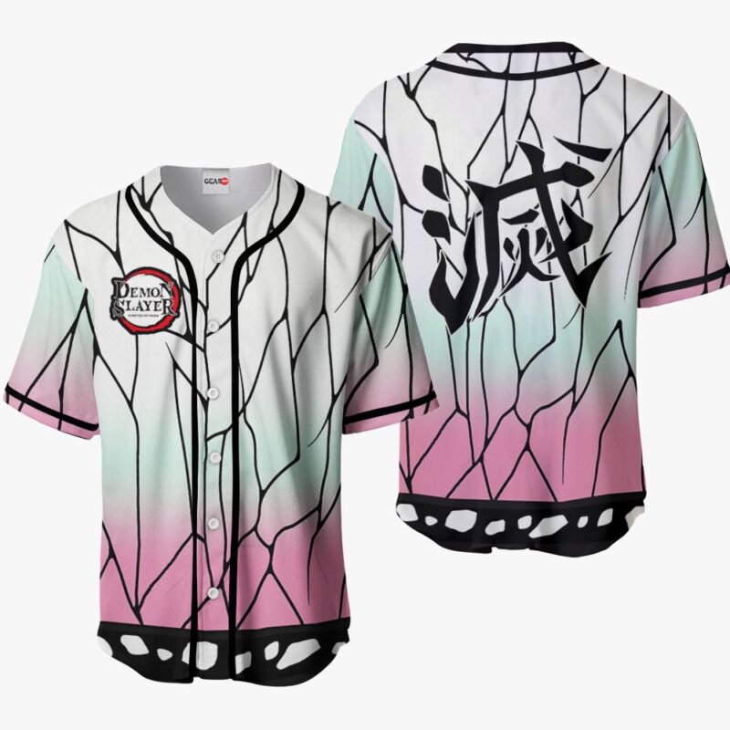 Shinobu Baseball Jersey Demon Slayer Costume