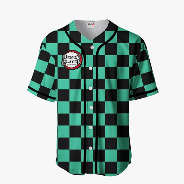 Tanjiro Baseball Jersey Pattern Clothes