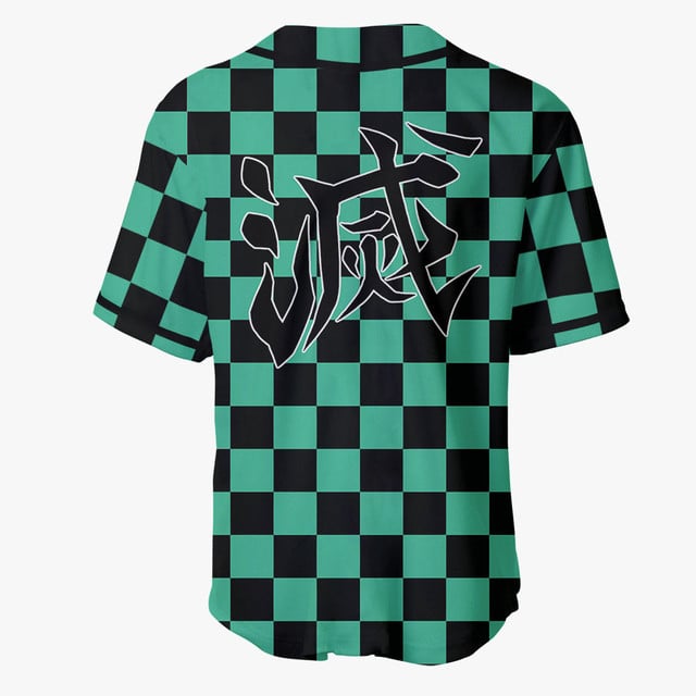 Tanjiro Baseball Jersey Pattern Clothes