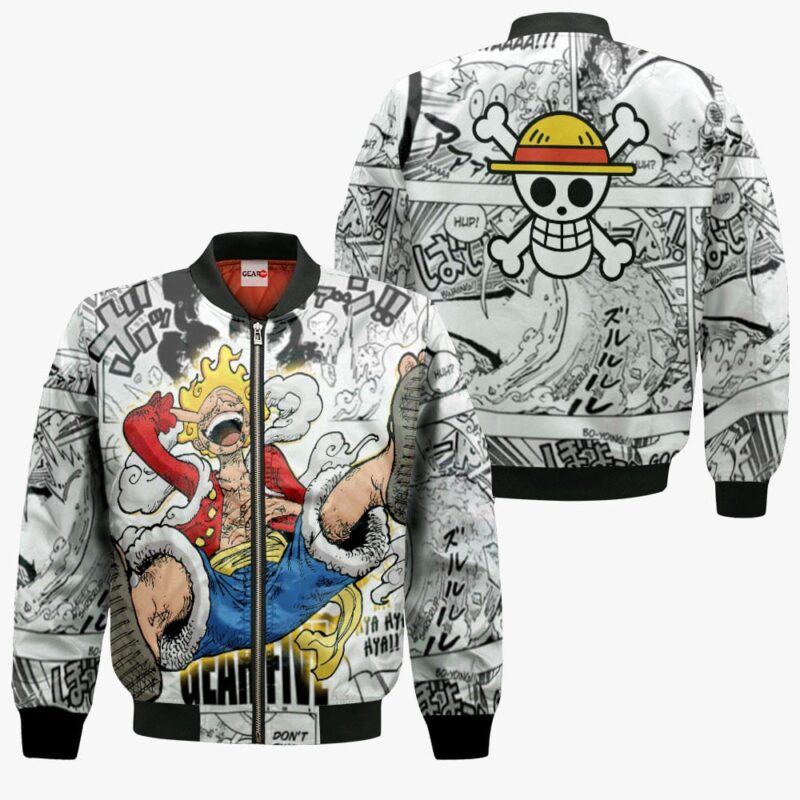 Luffy Gear 5 Premium Outerwear Manga Style