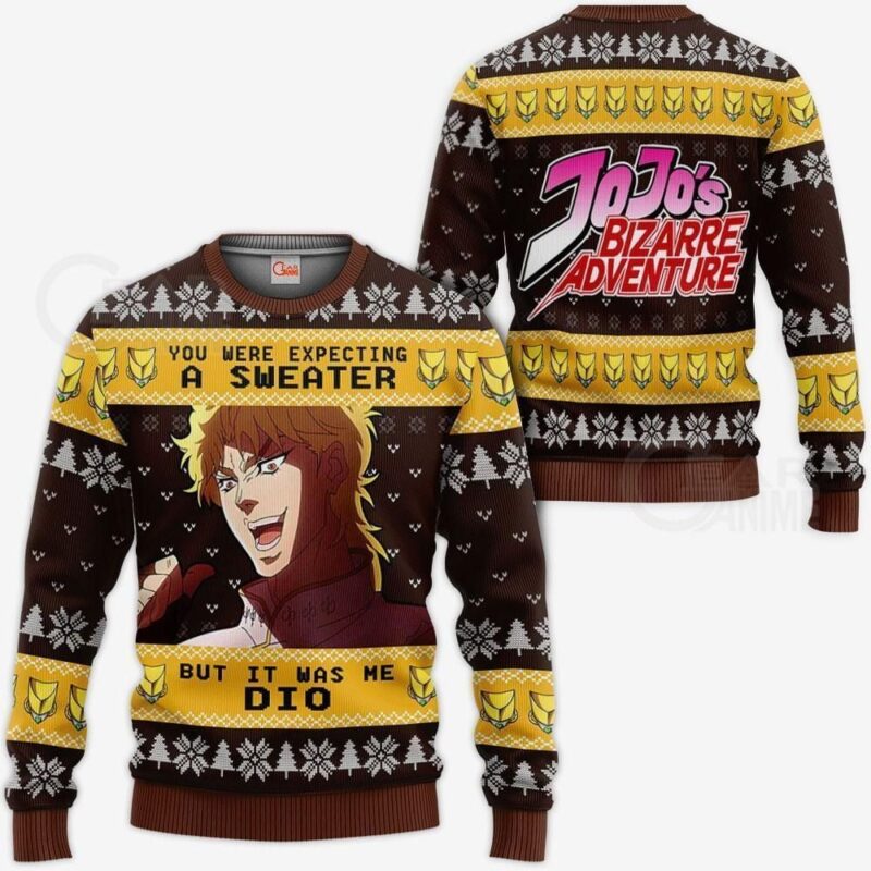 But It Was Me Dio Sweater Ugly Christmas Edition
