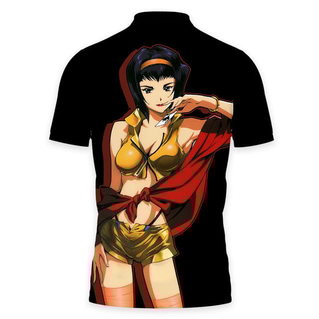 Faye Valentine Polo Shirt Cowboy Anime