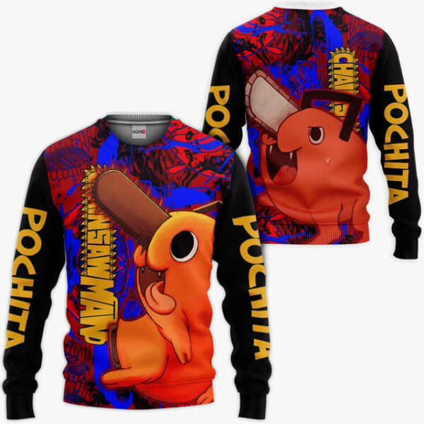 Chainsaw Devil Pochita Premium Outerwear For Fans