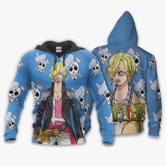 Vinsmoke Sanji Premium Outerwear Movie Red Merch Clothes