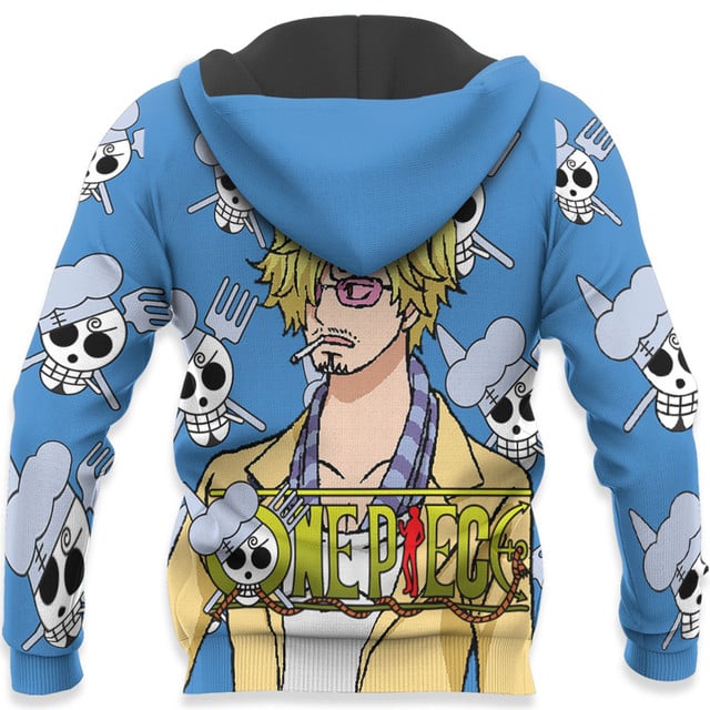 Vinsmoke Sanji Premium Outerwear Movie Red Merch Clothes