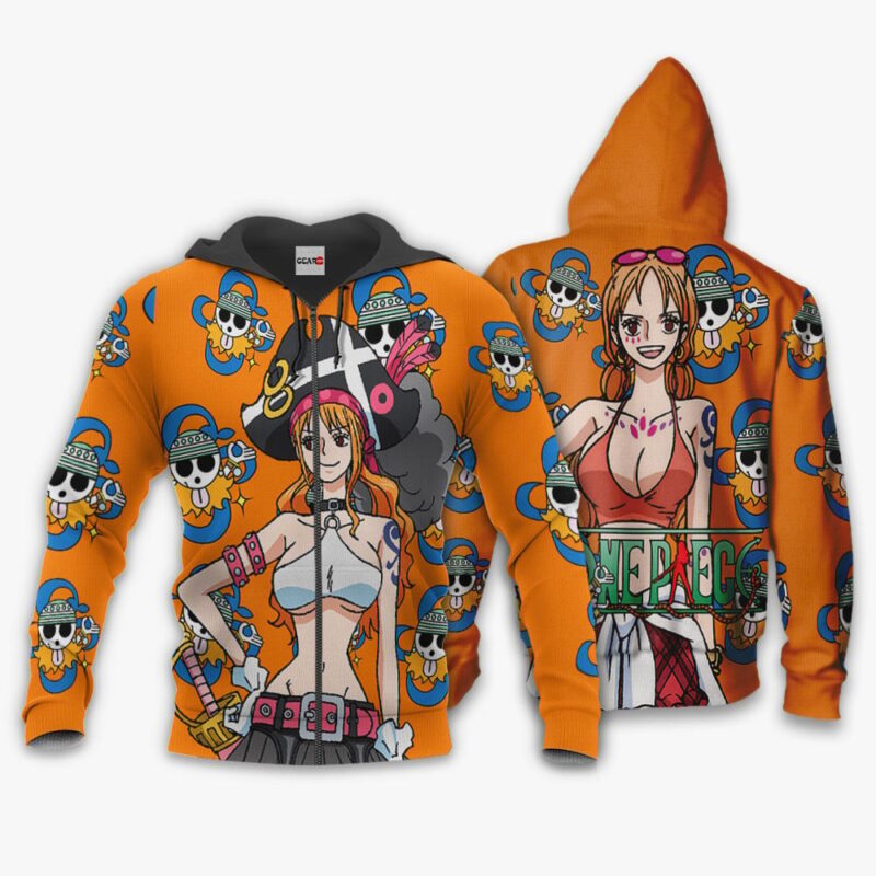 Nami Premium Outerwear Movie Red Merch Clothes