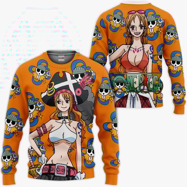 Nami Premium Outerwear Movie Red Merch Clothes