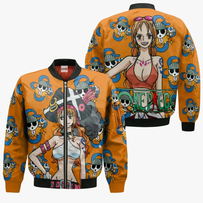 Nami Premium Outerwear Movie Red Merch Clothes