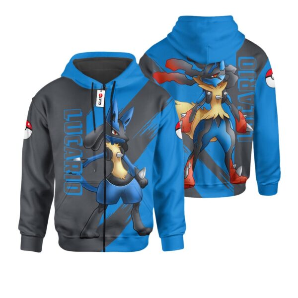Lucario mix Mega Evolved Premium Outerwear