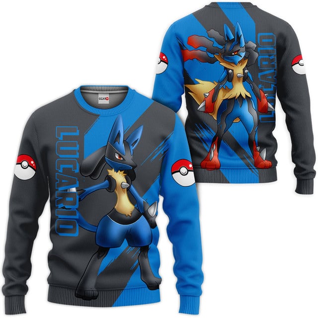 Lucario mix Mega Evolved Premium Outerwear