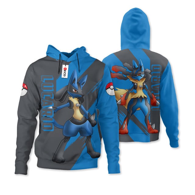 Lucario mix Mega Evolved Premium Outerwear