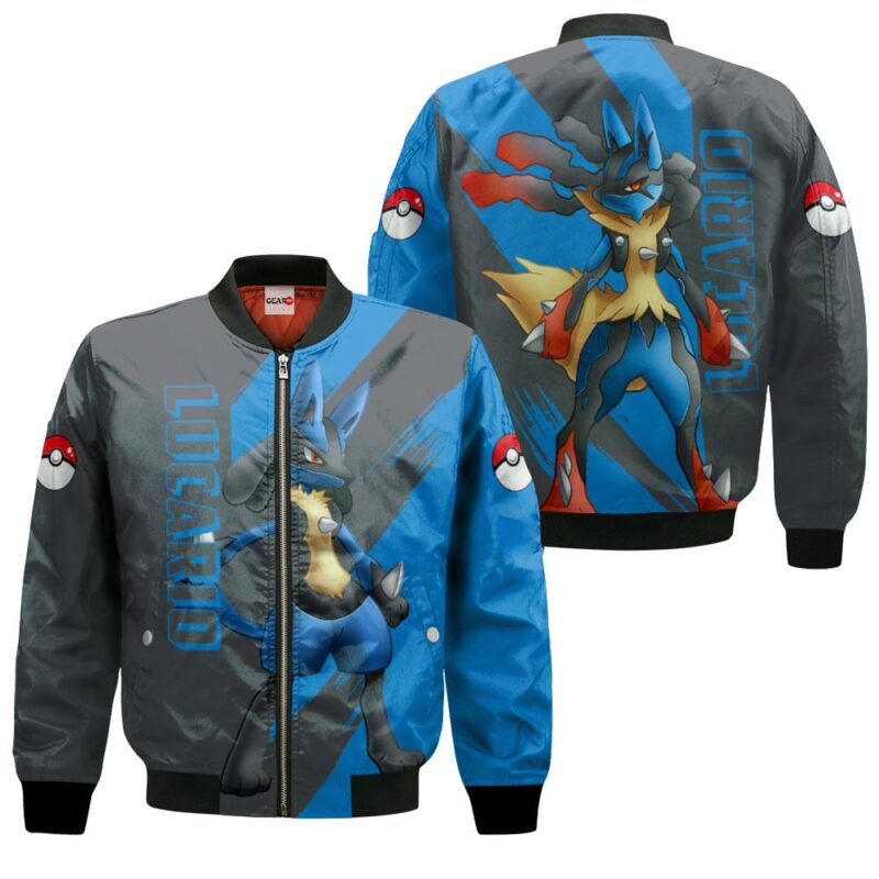 Lucario mix Mega Evolved Premium Outerwear