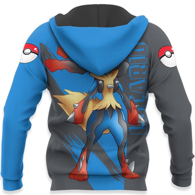 Lucario mix Mega Evolved Premium Outerwear