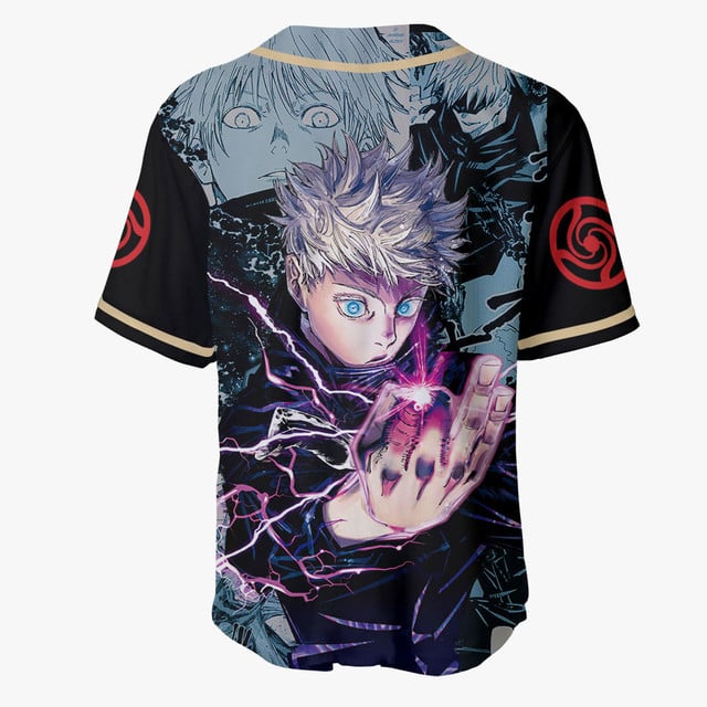 Satoru Gojo Baseball Jersey Jujutsu Kaisen Anime