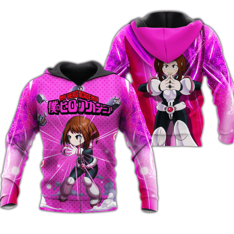 Ochako Uraraka Premium Outerwear Fan Gift