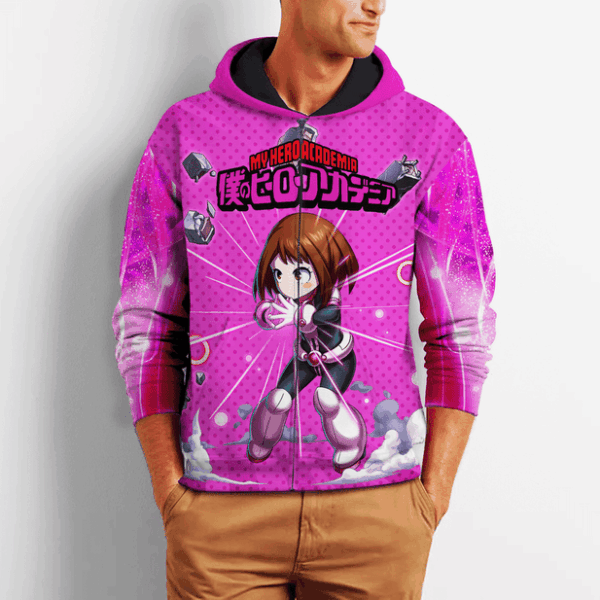 Ochako Uraraka Premium Outerwear Fan Gift