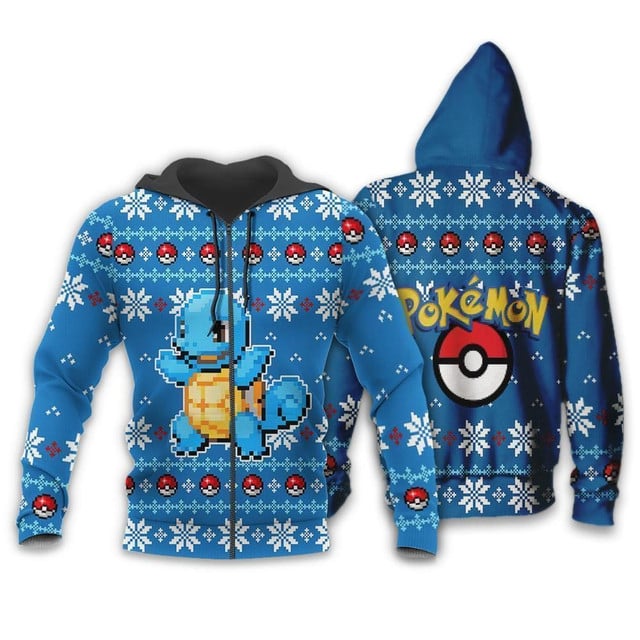Ugly Christmas Sweater Squirtle Xmas Gift