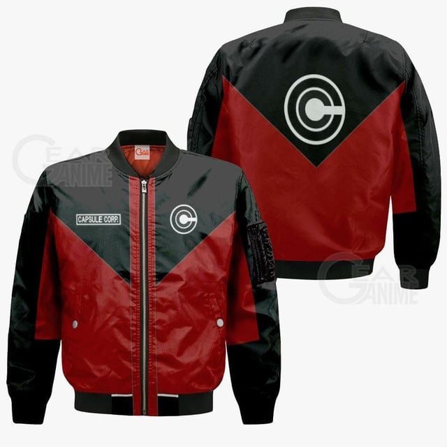 Capsule Corp Uniform Premium Outerwear Jacket Fan Gift
