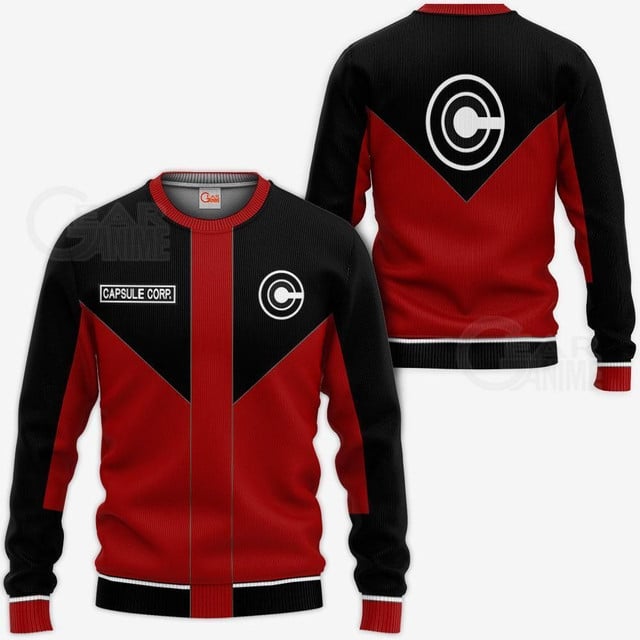 Capsule Corp Uniform Premium Outerwear Jacket Fan Gift
