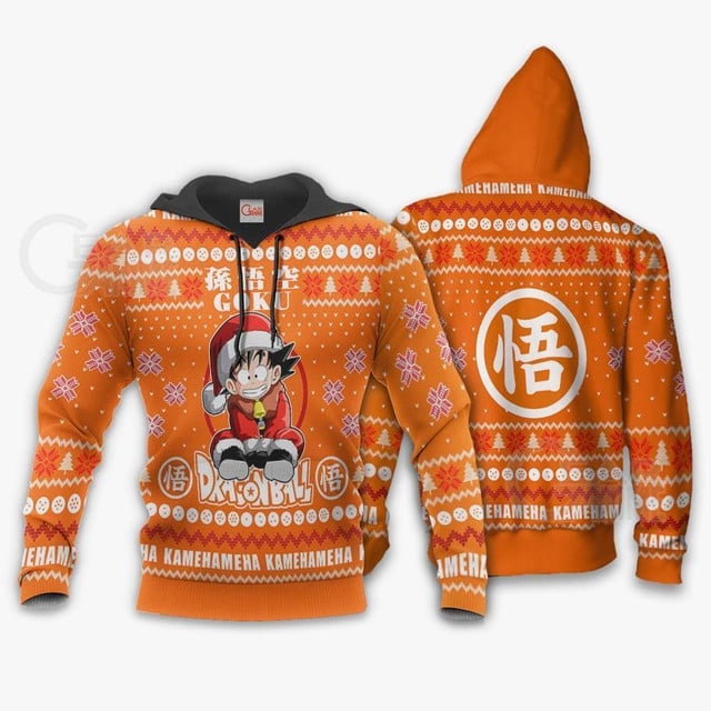 Goku Kid Premium Outerwear Ugly Christmas