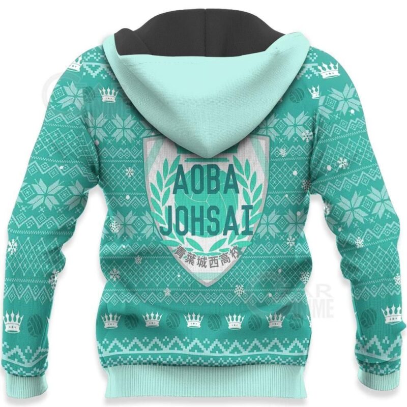 Aoba Johsai Premium Outerwear Ugly Christmas Shirt