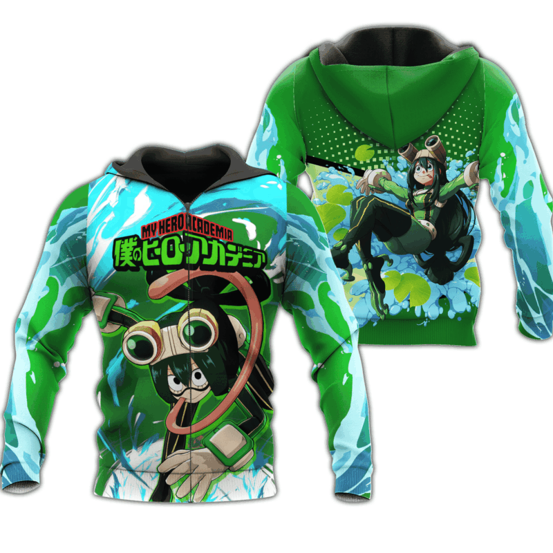 Froppy Tsuyu Asui Premium Outerwear Fan Gift