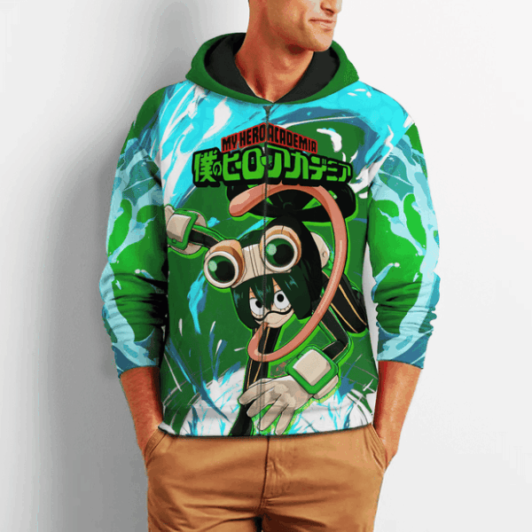 Froppy Tsuyu Asui Premium Outerwear Fan Gift