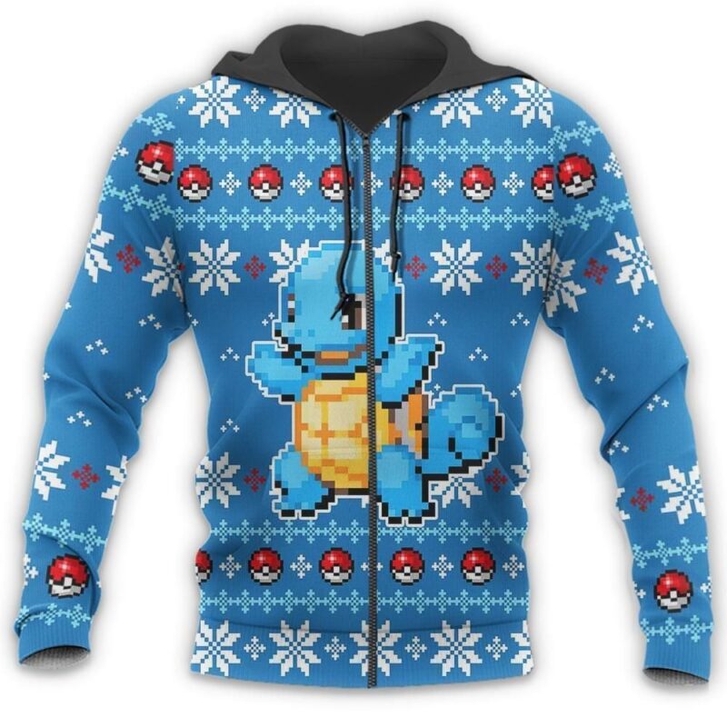 Ugly Christmas Sweater Squirtle Xmas Gift