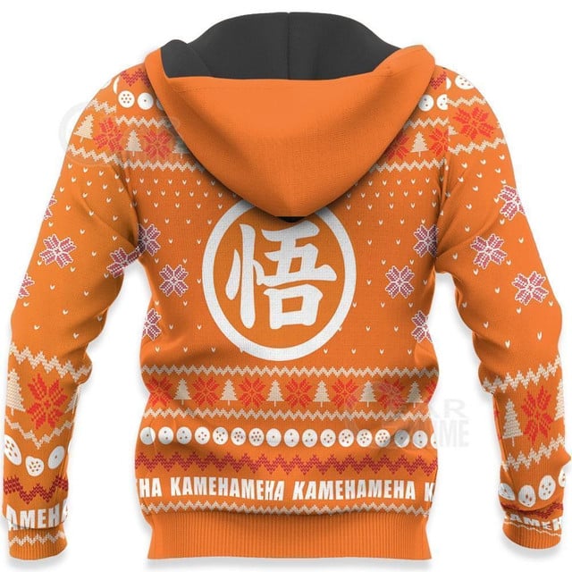 Goku Kid Premium Outerwear Ugly Christmas