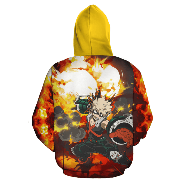 Katsuki Bakugou Premium Outerwear Fan Gift