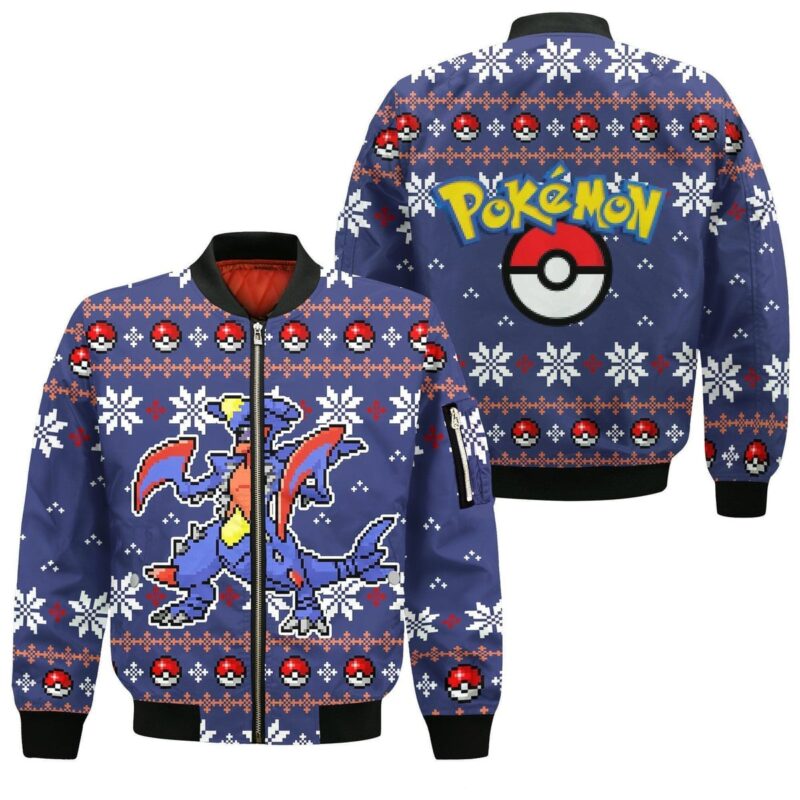 Garchomp Premium Outerwear Ugly Christmas