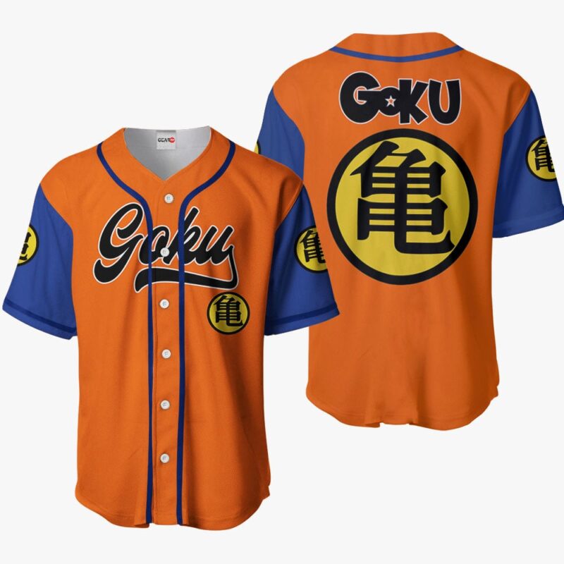 Goku Turtle Hermit Baseball Jersey