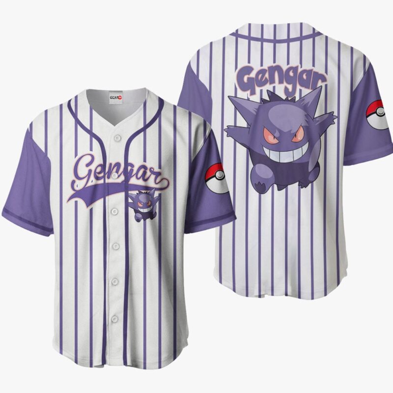 Gengar Baseball Jersey