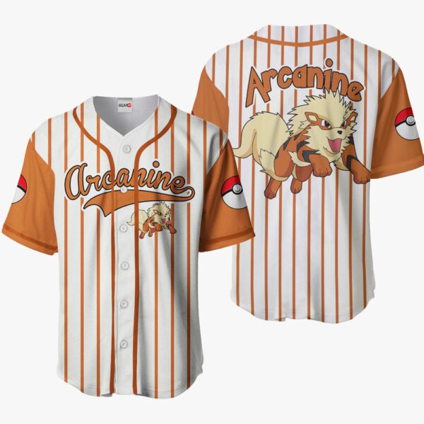 Arcanine Baseball Jersey