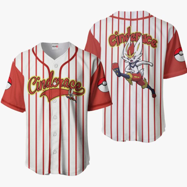 Cinderace Baseball Jersey