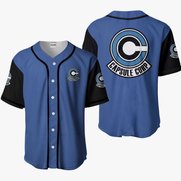 Capsule Corp Baseball Jersey