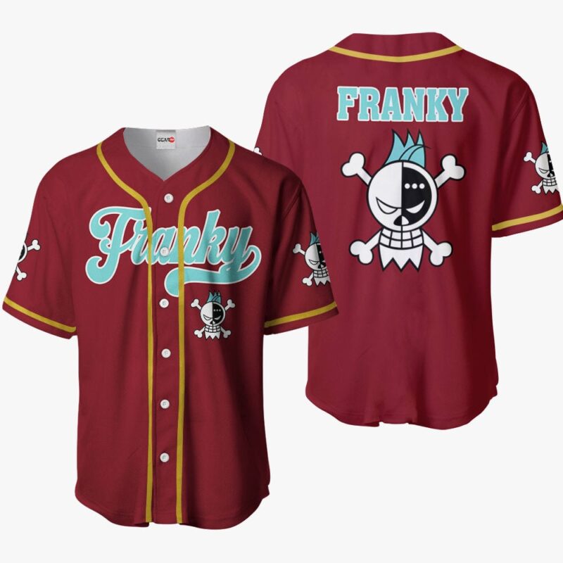 Franky Jolly Roger Baseball Jersey