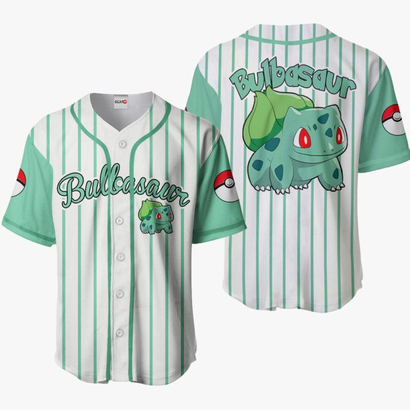 Bulbasaur Baseball Jersey
